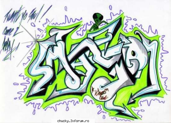 Graffiti...desene....chesti mishto - Tat mai faine is mah` fratilor - Discutii